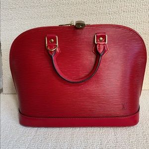 Authentic Louis Vuitton Alma Epi